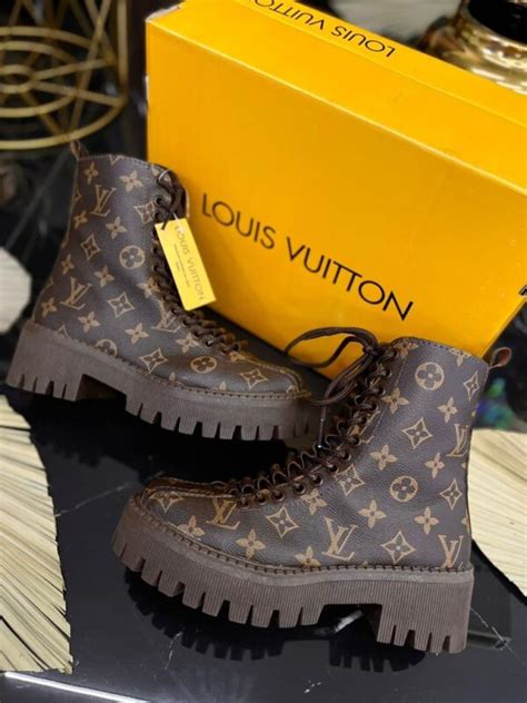botines louis vuitton imitación